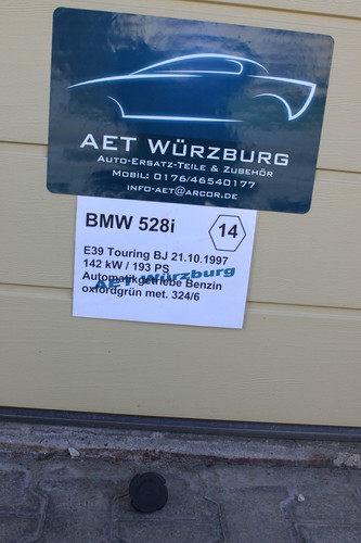 Kühlerdeckel Verschluss 1742231 Ausgleichsbehälter * BMW E39 * INT14