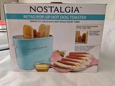 Nostalgia Retro Pop-up Hot Dog Toaster