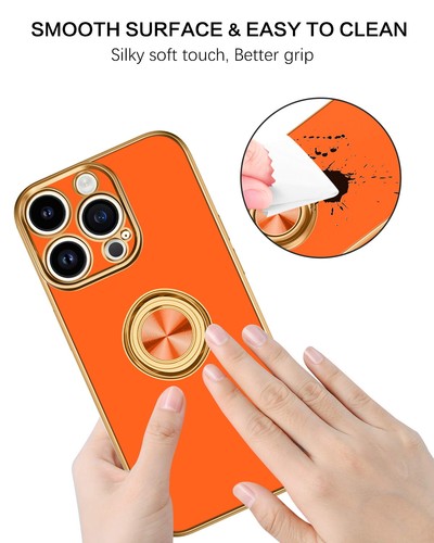 For iPhone 15 14 13 12 11 Pro Max Shockproof Kickstand Ring Rugged Case Cover - Picture 176 of 199