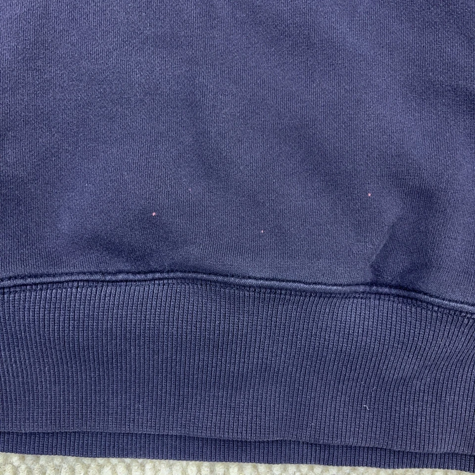 Sudadera con Capucha Timberland Vintage Hombres XXL Azul Desteñida Grunge Años 90 Y2K Años 2000 Foto 3 de 4