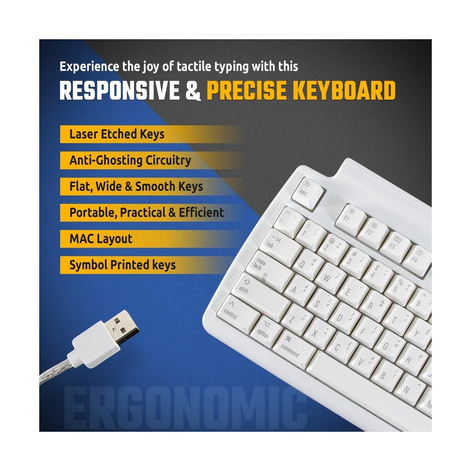 Matias Tactile Pro Keyboard for Mac - Image 3 of 4