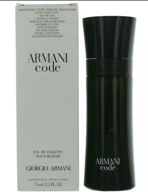 armani black code 75 ml