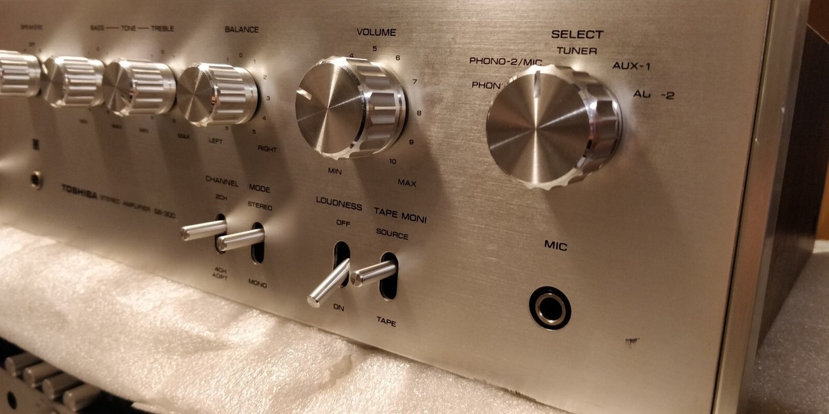 Toshiba SB-300 Stereo Integrated Amplifier (1973-76) | eBay