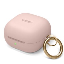 Galaxy Buds 2 Case / Galaxy Buds Pro Case -elago  Silicone Hang Case Sand Pink 