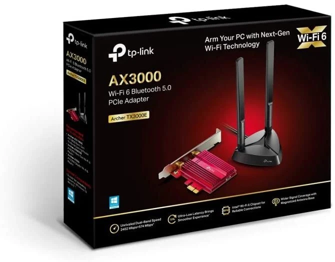 TP-Link Archer TX3000E Built-in WLAN / Bluetooth 2402 Mbps - Immagine 2 di 3