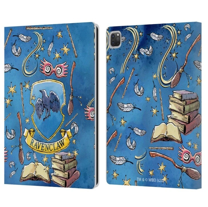 全新 Ravenclaw House 哈利波特 万圣节皮革平板电脑盒,苹果 iPAD & Pro — 第 3/4 张图片
