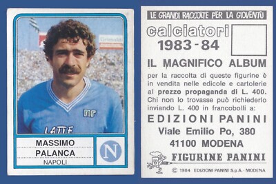 Calciatori Panini 1983-84 - Napoli Scudetto Sticker Neuf - édition Kiosque épuisée