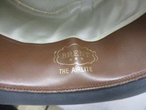 2 Vintage 1950's Fedoras Brent Airlite & Stetson Mallory Size 7 1/4 NICE HATS - Picture 7 of 23