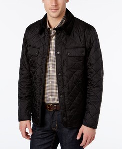 black barbour bomber jacket