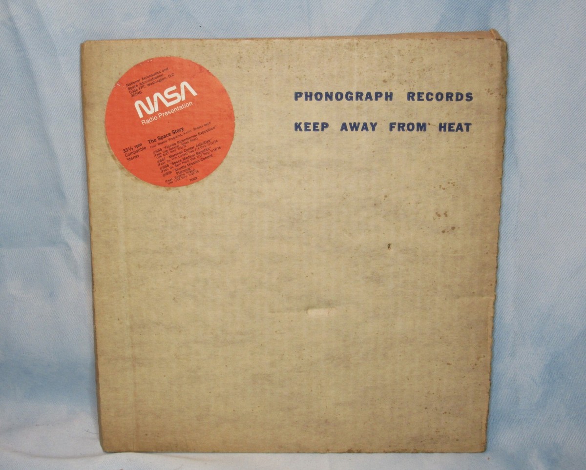 NASA Radio Presentation LP Record 