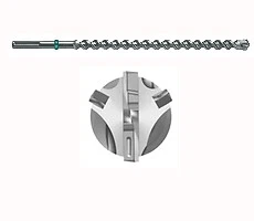 Heller SDS max drill bit Y cutter 32 x 520 each