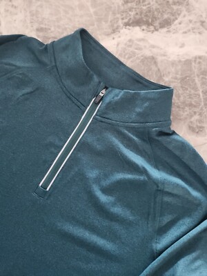 Marks & Spencer GOODMOVE GO TRAIN Half Zip Long Sleeve Training Top - Size L