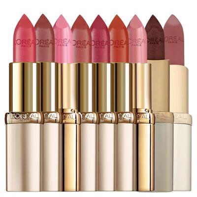 L'Oreal Color Riche Lippenstift Brandneu & Versiegelt - Pink, Nude, Koralle, Rot, Fuchsia