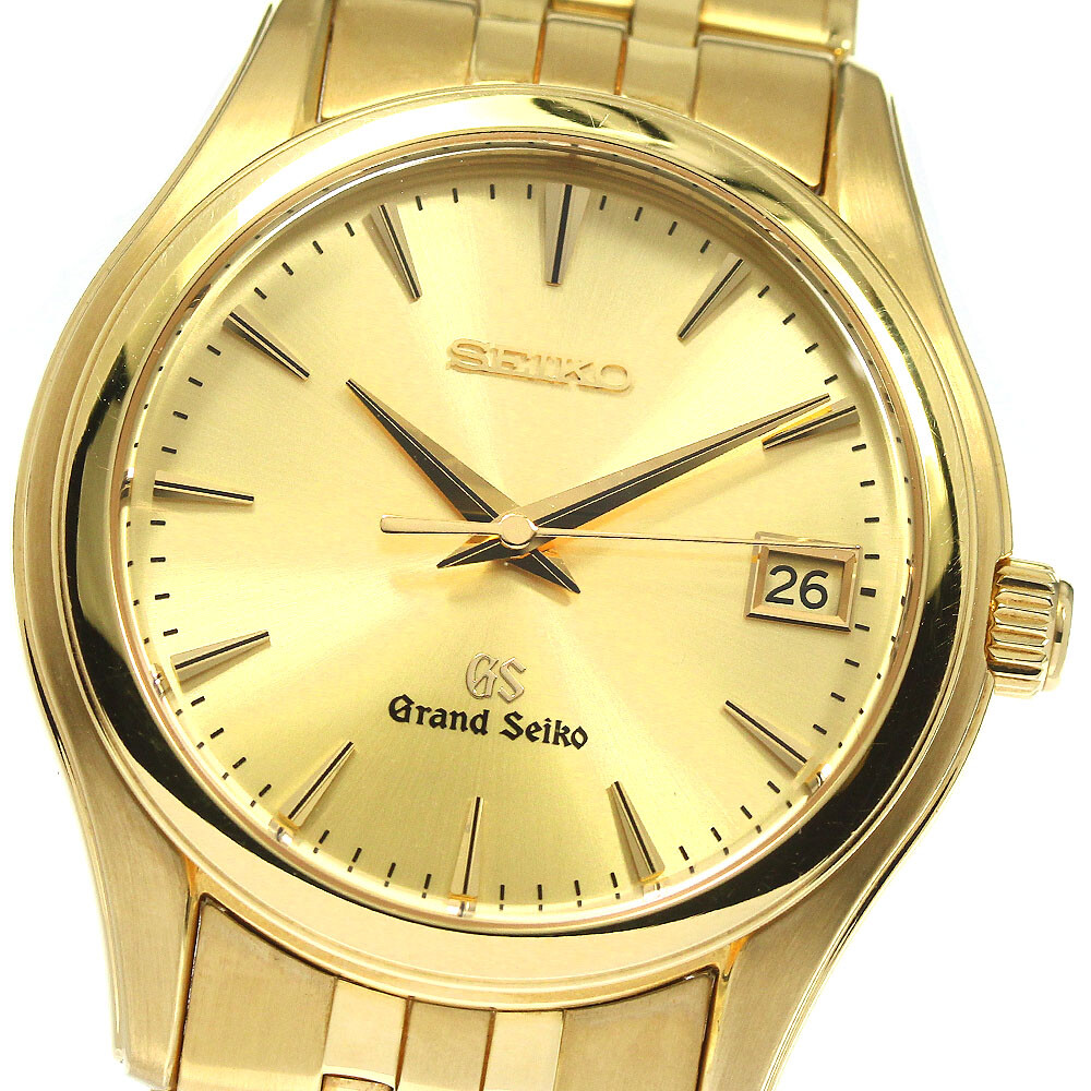 Grand Seiko Seiko Goldene Uhr Grand Seiko SBGK006J Elegance Gold