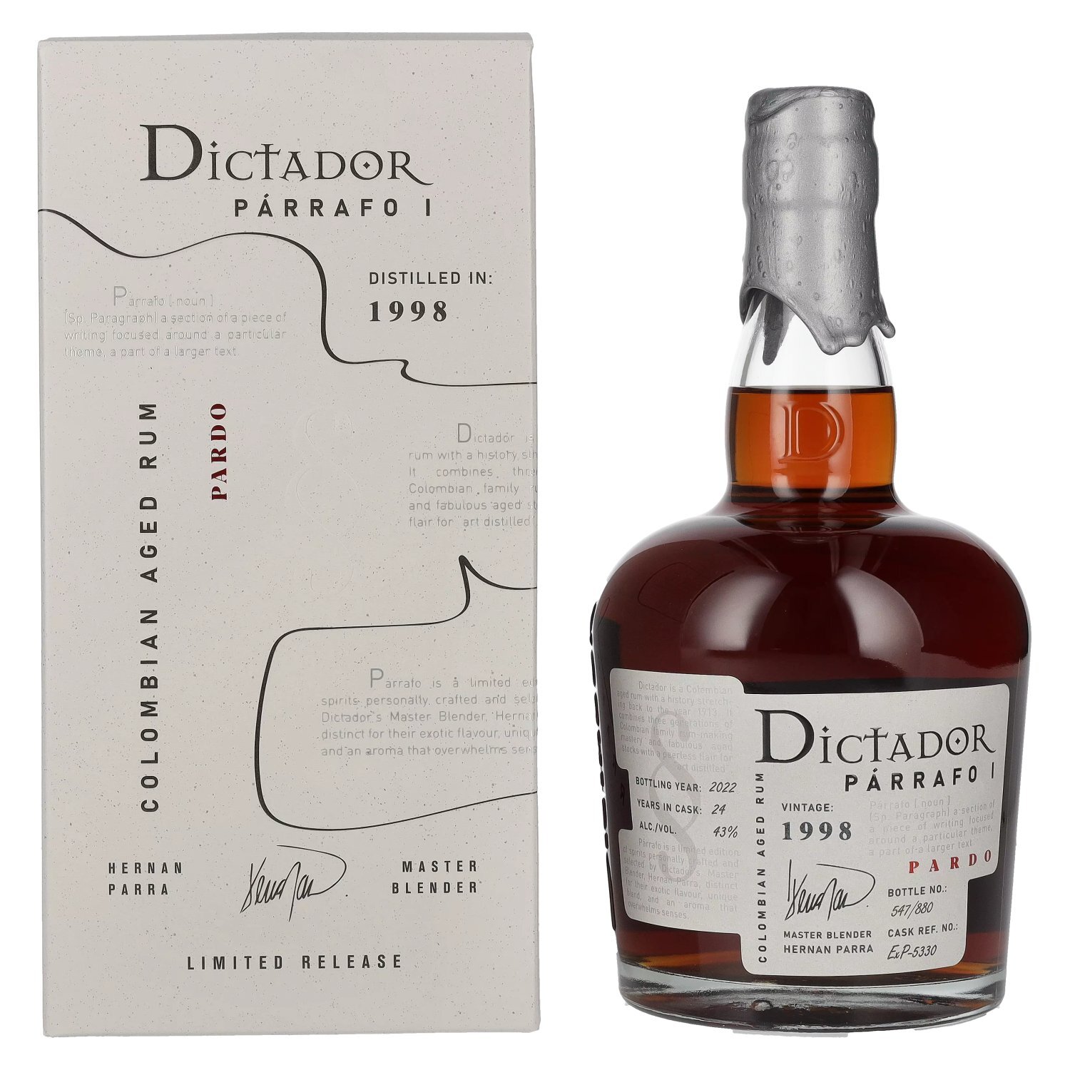 Dictador PÁRRAFO I 24 Years Old PARDO Vintage 1998