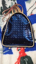 Arcadia Patent Leather Mini Backpack