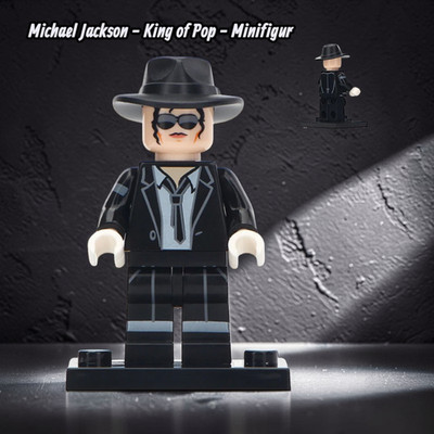 Michael Jackson Minifigur / Schlüsselanhänger   King of Pop Style | Geschenkidee