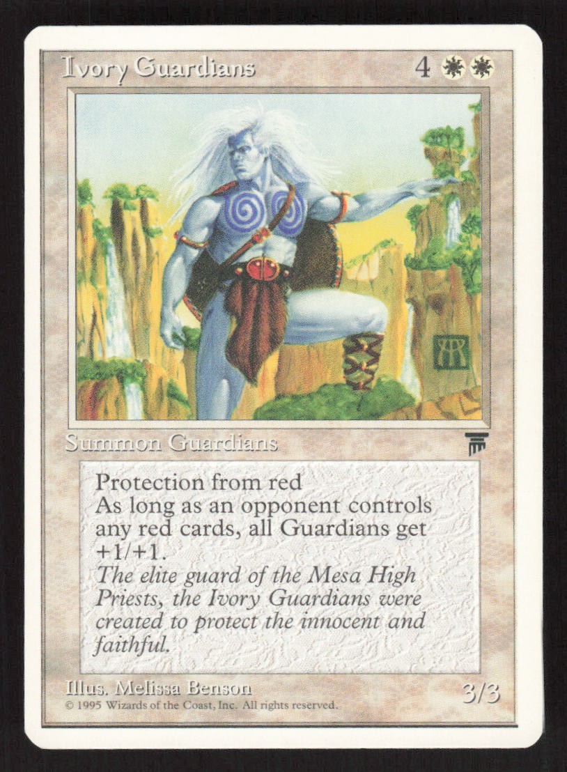 1995 Ivory Guardians Chronicles MTG