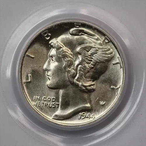 1944 Mercury Dime PCGS MS64
