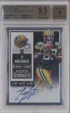 2015 Contenders RPS Playoff Ticket Ty Montgomery BGS 9.5 GEM MINT Rookie Auto RC