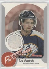 2003-04 Bowman Draft Picks Premier Performance Jersey Dan Hamhuis #PP-DH t4m