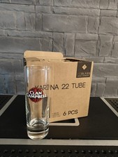 CLAN CAMPBELL whisky scotch 6 verres Tube  bistrot bar vintage Neuf