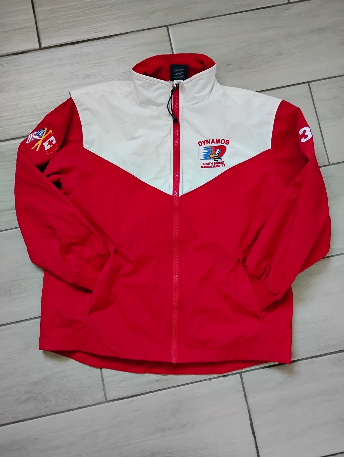 Charles River Apparel Rain Jacket Youth 14/16 Dynamos South 