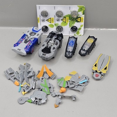 Transformers Warriors HexBug + Nanos Lot Konvolut mit Aufsätzen (bitte lesen)