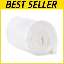 High Density Foam for DIY Projects - Perfect for Chairs  Sofas, 2" x 24" x 72"