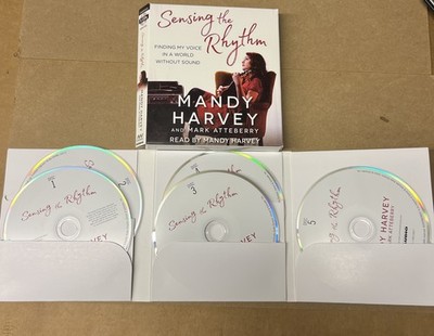 Sensing the Rhythm by Mandy Harvey (Unabridged Audiobook 5,CDs) Very Good