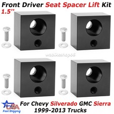 Seat Spacer Lift Kit For Gmc Sierra Chevy Silverado Trucks 1999-13 Front Driver