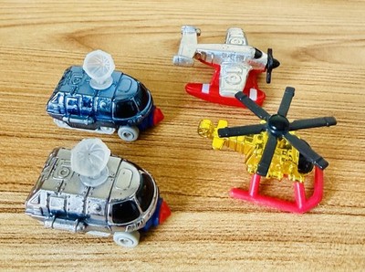 Vintage 1996 Galoob LGT Micro Machine Radar Space Mobile Helicopter Plane Lot