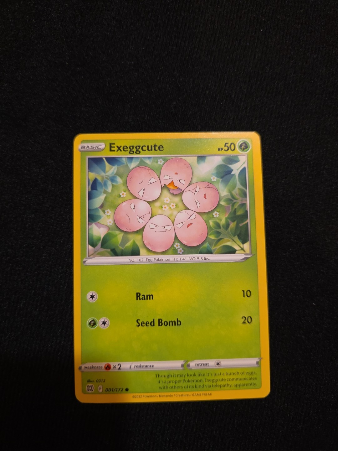 Pokemon TCG Brilliant Stars Exeggcute #1
