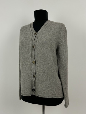 Jil Sander Knitted Gray Sweater
