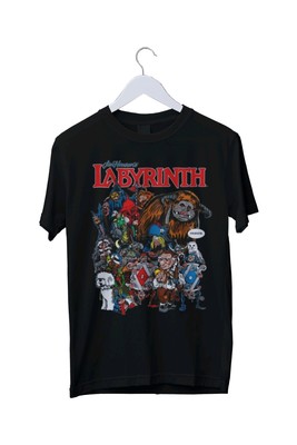 Labyrinth Goblin Grafikdruck Herren Unisex T-Shirt S M L XL 2 3 4 XL