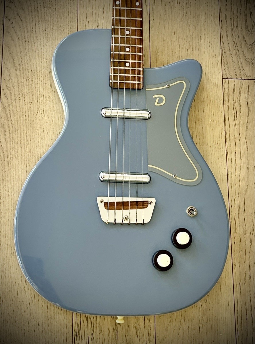 ギター Danelectro 56-U2 Reissue Rare Danelectro '56 U2 Reissue - Blue Suede Finish, Great