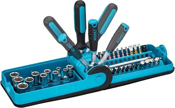 "Hazet STECKSCHLÜSSEL- Und Bit Satz „Smart Case“ - 1/4\" - 38-TLG."-image