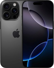 Apple iPhone 16 Pro A3083 (AT&T Only) 128GB Black Titanium (Excellent)