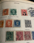 Small collection of Chile Stamps Used Two Impers Columbus 1853- 1902 32 Stamps — photo 2