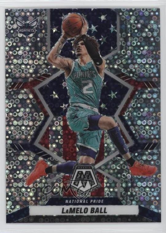2021 Panini Mosaic National Pride Fast Break Silver Prizm LaMelo Ball #251 2l8