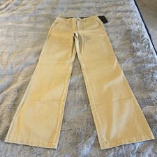 RALPH ByRalph Lauren Chino Pants Women's Sz 2 Beige Khaki Pants Vintage Boot Cut