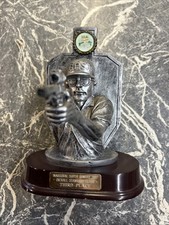 VINTAGE TROPHY 2000s PISTOL SHOOTING SHOOT PROP GUN AWARD