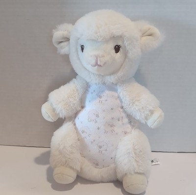 Douglas Baby Lamb Plush White Stuffed Animal Toy Unisex Birth and Up