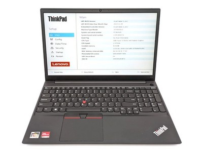 Lenovo ThinkPad E15 Gen 2 AMD Ryzen 5 4500U, 8GB RAM 512GB SSD, no OS/AC adapter