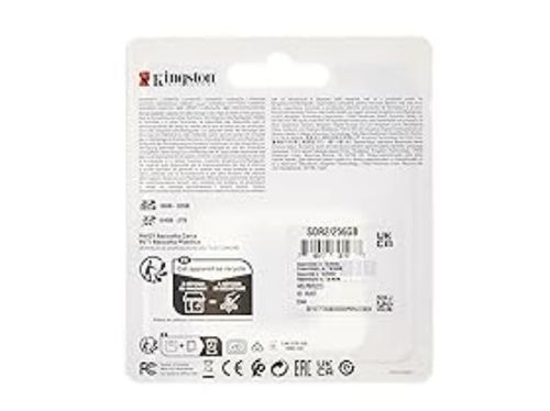 SD-Karten CARD 256GB Kingston Canvas React Plus SDXC 300MB/s NEW - Picture 4 of 5
