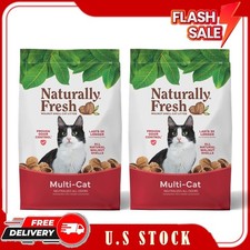 2 Pack Naturally Fresh Multi-Cat Eco-Friendly Walnut Shell Cat Litter, 26 lb.