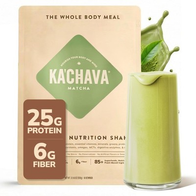 Whole Body Meal Shake Matcha 2lb Vegan Protein 85+ Superfoods Meal Replacement