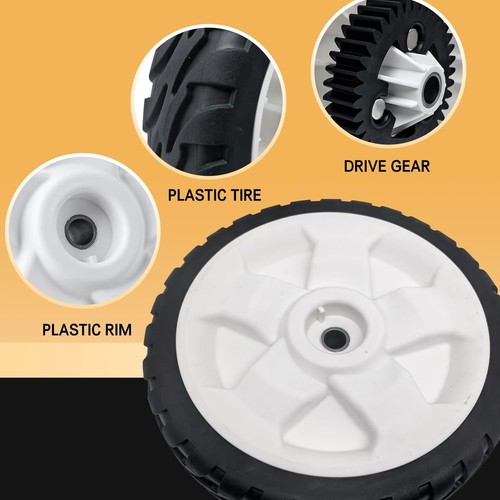 2set 8" Wheel Plastic Gear Assebmly 115-4695 138-3216 with Pinion Kit... - Picture 4 of 6