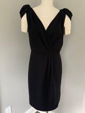 LOFT Black Dress Women 8 Special Occasion Cocktail Capsule New $98