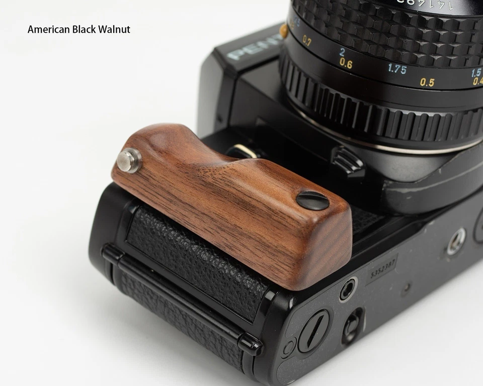 PENTAX LX GRIP Solid Wood American Black Walnut Camera GRIP B Type 37125 Limited - Image 4 of 4